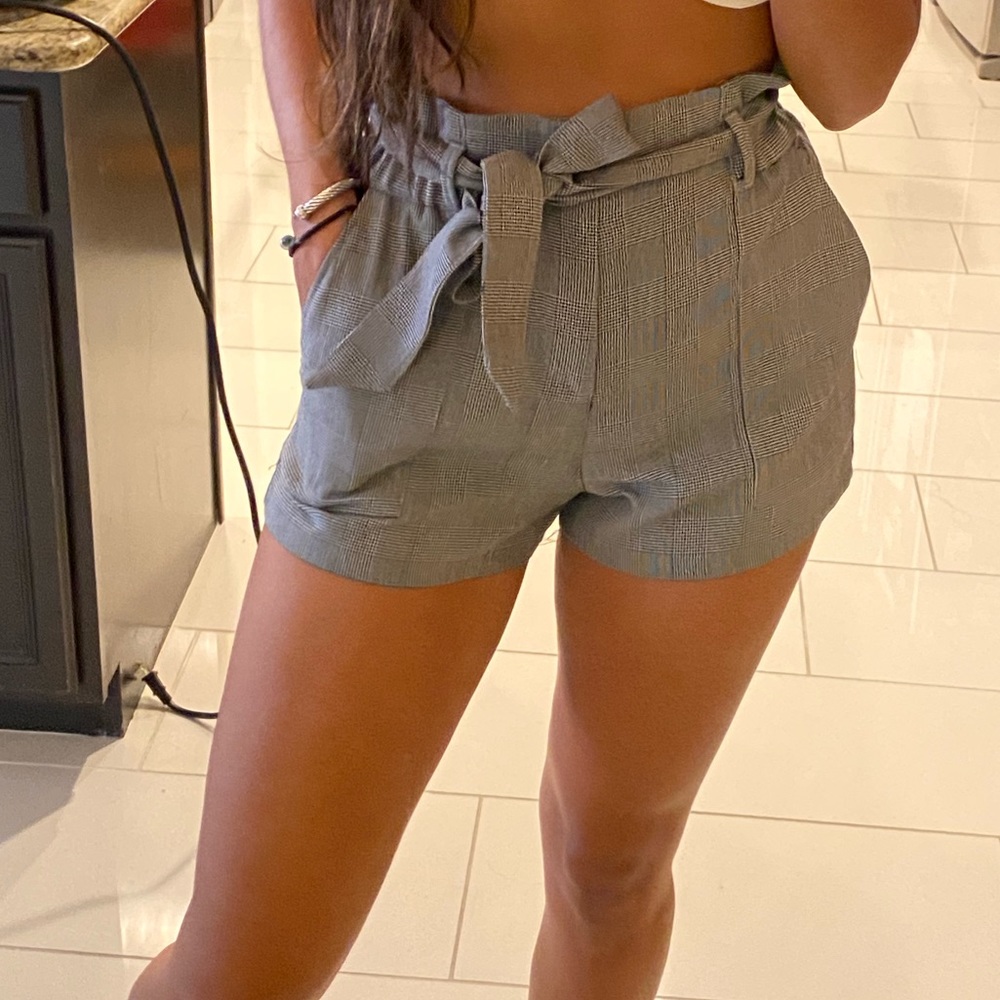 Plaid/Houndstooth Zara shorts
